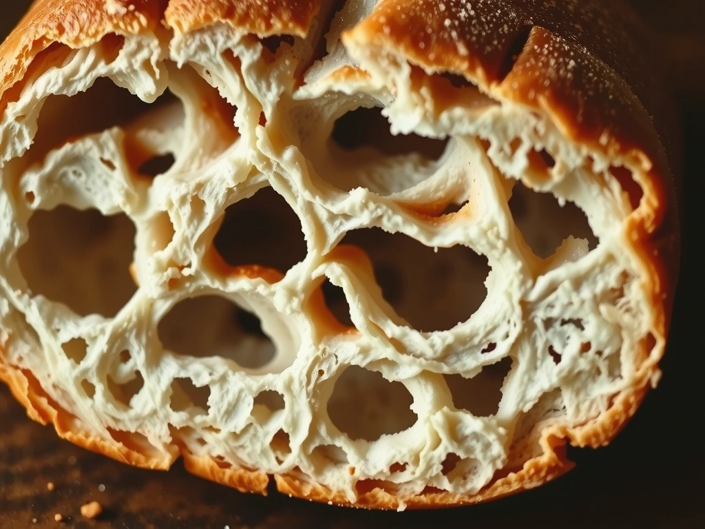 Textura de Pão Artesanal